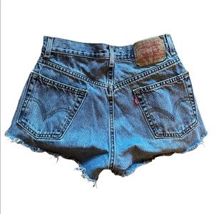 VINTAGE LEVIS 501 DENIM SHORTS